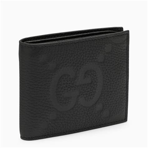 Portafoglio Gucci GG Jumbo Nero For Sale at 1stDibs